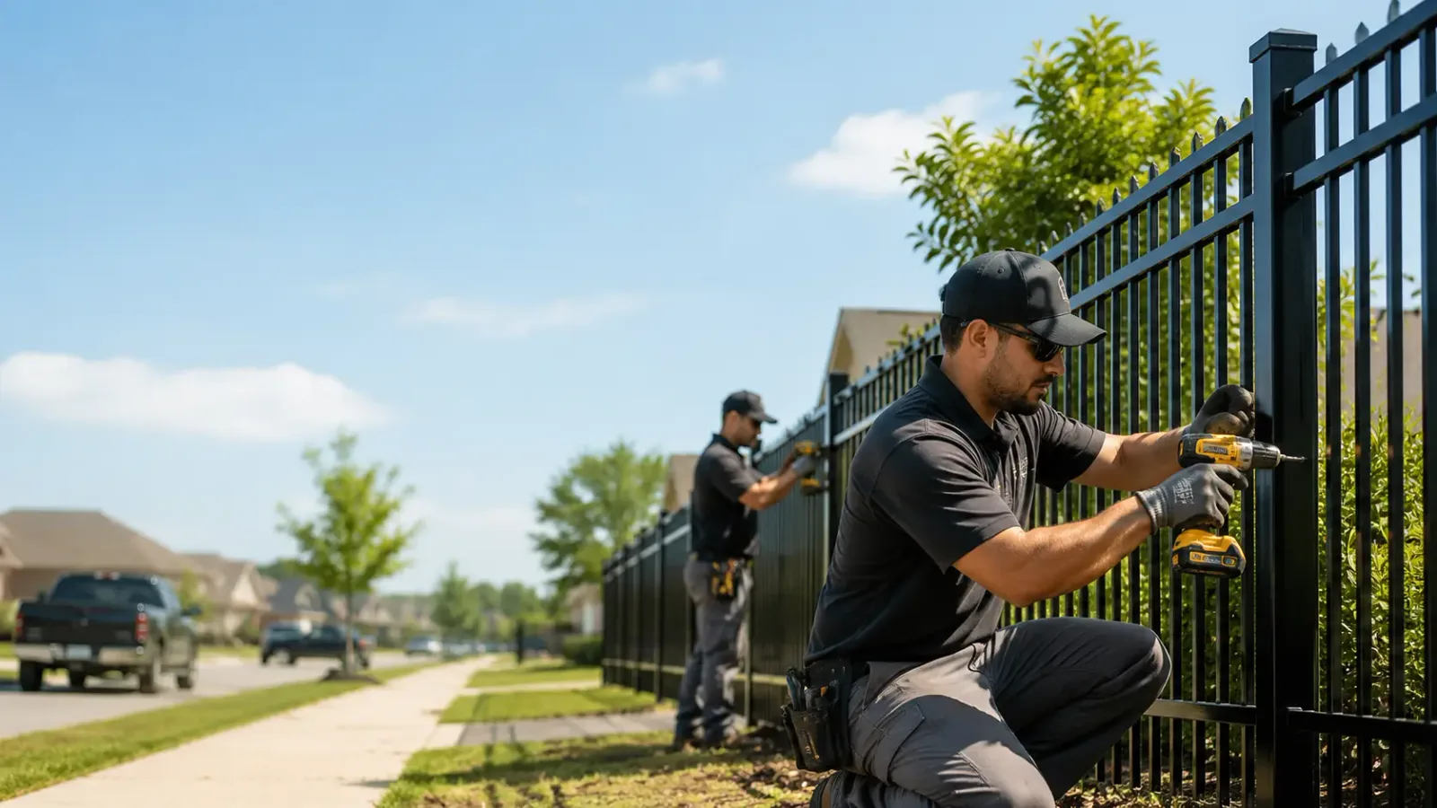 Metal Fence Installation in Rinard, IL